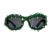 Iuhtrb Elegante Rivetto Borchiato Telaio Occhiali Da Sole Con Punte Punk Tutti Corrispondenti Cool Occhiali Da Sole Popolare PC Occhiali Da Vista Per Il Partito Eye Catching