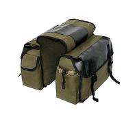 Iuhtrb Grande Capacità Multifunzionale Bike Bag Resistente agli strappi Doppia Borsa Laterale per Bici Bagagli e Gear Biciclette Selle