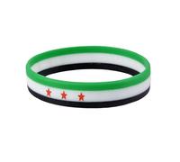 Iuhtrb Il polsino elastico comodo del silicone colora le bande di polso personalizzabili per la banda del silicone di festival degli appassionati di sport