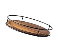 Iuhtrb Il portatile di legno robusto dello scaffale di stoccaggio della cucina progetta la struttura a più strati per organizzazione efficiente e lo scaffale facile di stoccaggio del controsoffitto di