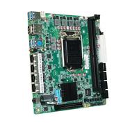 Iuhtrb LGA1151 C236 Chipset Nas Motherboard LGA1151 con Scheda Espansione del Modulo Networking Integrato per La Casa Multimedia Center Multimedia