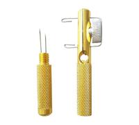 Iuhtrb Porta Utilizzano I Nodi da Pesca del Dispositivo Antiscivolo Strumento Fissaggio per Ganci Metallici Ergonomici per Appassionati Pesca Freschi