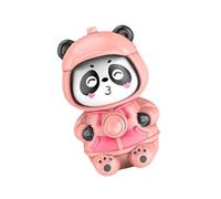 Iuhtrb Portachiavi a forma di panda trasformante con azione che cambia il viso, fascino unico per gli appassionati che cambiano il viso giocattolo, D, Cartoon