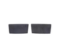 IUIOXCH Adesivi for etichette di avvertenza in fibra di carbonio morbida for il pannello parasole del tetto dell'auto, compatibili con gli accessori Corvette C8 Stingray Z51 Z06 2020-2023(Black)