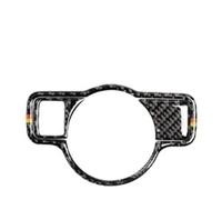 IUIOXCH Carbon Fiber Headlight Switch Knob Trim Stickers Accessories Compatible for Mercedes Benz W204 W212 W176 CLA GLA GLE GLK GL A B C E Class(Config A)