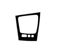 IUIOXCH Pannello alzacristalli con prese d'aria in acciaio nero pianoforte, adatto for accessori interni auto, compatibile con Alfa Romeo 159 2004-2011(Beig7)