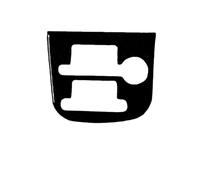 IUIOXCH Pannello alzacristalli con prese d'aria in acciaio nero pianoforte, adatto for accessori interni auto, compatibile con Alfa Romeo 159 2004-2011(Type12)