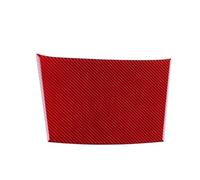 IUIOXCH Real Soft Carbon Fiber Car Gear Box Frame Interior Accessories Sticker Compatible for Toyota Prius 2016 2017 2018 2019 2020 2021 2022 LHD RHD(For RHD Red Carbon)
