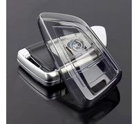 IUIU Cover per portachiavi BMW trasparente nero, Premium Soft Protezione completa Fob Case Shell per 2 3 5 6 Series, X2 X3 X5 X6 X7