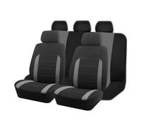IUKMRT Coprisedili Auto Universali In Tessuto Maggior Parte Degli Accessori Auto Camion Suv Auto Coprisedili Interni Set Coprisedili Auto(Gray 5 seat)