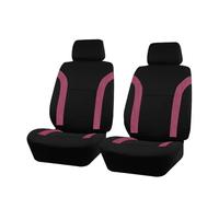 IUKMRT Coprisedili Per Auto Universali Traspiranti Air Per Maggior Parte Degli Accessori Per SUV Auto Interni Set Coprisedili Auto(Pink 2 front seat)