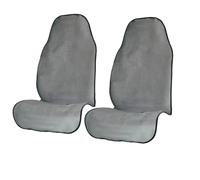 IUKMRT Coprisedili Universali Copri Sedile Auto Coprisedili Per Auto Asciugamano Sportivo Cuscino Tappetino Spiaggia Misura Universale Protezione Lavabile Parte Anteriore 2 Pezzi(2PCS-GRAY)