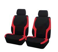 IUKMRT Set Di Coprisedili Per Auto Universali Sportivi La Maggior Parte Degli Accessori Per Auto Set Coprisedili Auto(TypeB Red 2 seat)