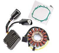 IUKMRT Statore Accensione Magneto per CBR600RR 2007-2012 per CBR 600RR 2007 2008 2009 2010 2011 2012 Regolatore Raddrizzatore Statore Bobina Set con Guarnizione 12V Bobina Statore(B)