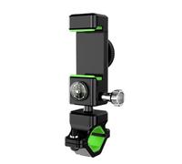 IUKMRT Supporto Cellulare Moto Supporto Telefono Bici Per Cellulare Manubrio Pr Bicicletta E Moto Universale Rotazione A 360° 4,7" - 6,8"(Green)
