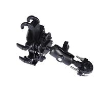 IUKMRT Supporto Cellulare Moto Supporto Telefono Stelo Forcella Per Moto Staffa Navigazione GPS Manubrio Ammortizzatore Antiurto 4.7-7.1 "(Shock-absorbing H)
