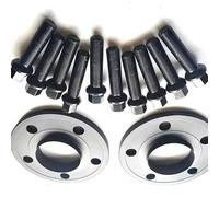 IUNBTFG Distanziali Ruota Auto Compatibile con Benz per GLE 53 300d 2019 per GLS 2 Pezzi Distanziali per Ruote Auto Adattatori per La Spaziatura dei Mozzi dei Pneumatici(Black)