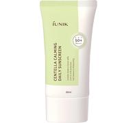 iUNIK IUNIK Centella Calmante Vegan Moisture SPF 50+ PA++++ Non appiccicoso Nessun effetto bianco Crema solare quotidiana leggera Protezione dalla barriera corallina UVA UVB Finitura opaca Senza profu