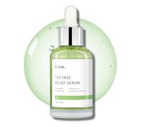 IUNIK Tea Tree Relief - Siero con ingredienti naturali con estratto di tea tree, centella e 6 germogli, calmante ed idratante, sollievo per la pelle, tutto in un solo prodotto, 1,71 Oz