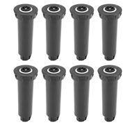 Iunipusy Accessorio di ricambio per irrigatore professionale, 8 pezzi, distanza di spruzzo regolabile in 3 - 6 m, per irrigatore di prato, giardino/prato