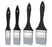 Iunipusy Set di 4 pennelli in silicone versatile per catalizzatori in resina, modellazione e pittura, larghezza 1, 1,5, 2, 2,5, adatto per olio, , acrilico e molto altro ancora