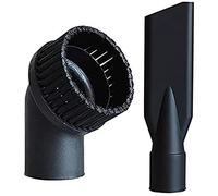 Iunipusy Set di accessori per aspirapolvere industriali con spazzole rotonde e ugelli piatti, altamente efficiente per angoli e colonne, diametro 44 mm, alta qualità e durevole