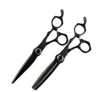 IUokLU Forbici da Taglio per Capelli, Forbici Professionali in Acciaio 440C da 6 Pollici, Forbici per Capelli Bianchi, Forbici per Taglio di Capelli, Forbici da Barbie