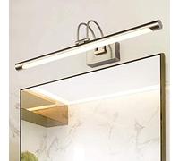 IUokLU Moderna Lampada da Parete a LED per Bagno per spogliatoio 12 W Luce Bianca Lampada Frontale per Specchio apparecchio per Trucco mobiletto per Specchio da,Luce Bianca