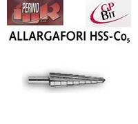 IUR GP-BIT SC2 4÷12 MM. FRESA ALLARGAFORI A SCALINO HSS - COBALTO 5%
