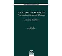 Ius civile europaeum. Pena privata e risarcimento del danno