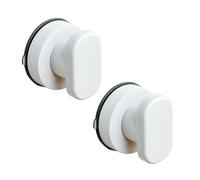 IUSOT 2 maniglie per porte, ventose per finestre, balconi e terrazze, maniglia per esterni, forte ventosa per cassetti, coperchio per WC, maniglie portatili con forte ventosa (bianco)