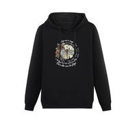 IUTffzr Outlander Book TV Series Jamie Fraser Mens Pullover Sweatshirts Fashion Casual Unisex Black Hoodies XXL