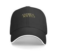 IUUGJEIX Berretto da Baseball Andrea Bocelli Logo Streetwear Militare Uomo Cappello da tè Cappello da Designer Uomo Cappelli Donna