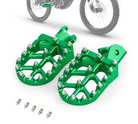 IUVSIWN Sur Ron Pedane per moto, poggiapiedi più ampio, in alluminio 7075, per Surron Sur Ron Light Bee X/S Talaria Sting MX3/R MX4 Talaria XXX Segway X260 X160, bici da cross elettrica, colore verde