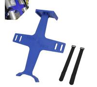 IUVWISN Blocca Forcelle moto 11.2 pollici Guardia di supporto della forcella con 2 cinghie Universale per Dirt Pit Bike Motocross Blu