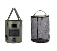 IUVYTA Borsa for la conservazione dell'Acqua Portatile con Secchio Pieghevole da Campeggio 25 Litri
