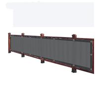 IUVYTA Reti for la Privacy dei balconi, ripari for Il Giardino, Teli ombreggianti for terrazze, Gazebo for Esterni per Balcone Giardino(0.9x6m(Gray))