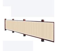 IUVYTA Reti for la Privacy dei balconi, ripari for Il Giardino, Teli ombreggianti for terrazze, Gazebo for Esterni per Balcone Giardino(0.9x3meter(Yellow))
