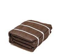 IUVYTA Schermo for la Privacy del Balcone, Tessuto Spesso, Rete ombreggiante a Maglie Pesanti, for la Privacy del Giardino di casa, del Ponte Esterno per Balcone Giardino(Brown,0.9x6meter)
