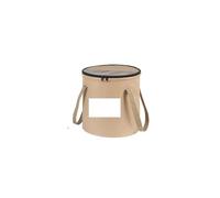 IUVYTA Secchio Pieghevole da Campeggio Rotondo con Coperchio, Borsa for Acqua 10/20 Litri