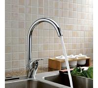 IUWMLGUCW Rubinetto for lavello da Cucina for Bar casa colonica Commerciale, rubinetti in Acciaio Inossidabile Cromato, Rubinetto Bagno monocomando monoforo, Miscelatore for Il