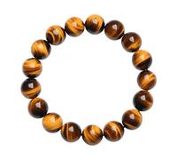 IUYIXWFP 1pc Braccialetto con Pietra preziosa Elasticizzata Naturale Perline guarigione Cristallo energia Chakra del Quarzo Gioielli Donna Regalo di Compleanno Unisex,12mm