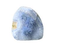 IUYIXWFP Incredibile Pietra preziosa Blu Pizzo Agata Cristalli Grezzi e Pietre curative, Rocce Naturali per burattatura - Pietre grezze e Cristalli Fai da Te,300~400g