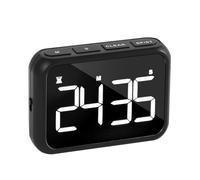IUYIXWFP LED da Cucina Timer Allarme Forte Timer Conto alla rovescia Digitale Ricaricabile per Cucinare e cuocere al Forno Portatile per Una Facile visualizzazione,C