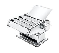 IUYIXWFP Macchina per la Pasta di Pasta Professionale, Macchina per la Rullo di Pasta in Acciaio Inossidabile Manuale, 8 motosini,A