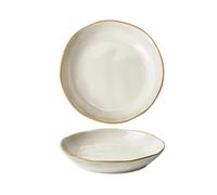 IUYIXWFP Piatti in Ceramica, Set da 10, Ideali per Dessert, insalate, antipasti, Piccoli Piatti da Portata, ECC. Adatti al microonde, al Forno e alla lavastoviglie, Resistenti ai Graffi,8in