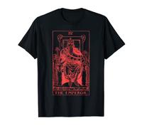 IV EMPEROR Tarocchi occulto Lucifero 666 Goth Blackcraft Satanica Maglietta