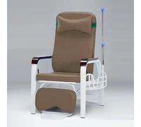 IV pali con 4 ganci e asta per infusione - Posizioni regolabili semi-sdraiate e completamente sdraiate per clinica, ospedale, ambulatoriale e uso domestico