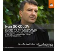 Ivan Glebovich Sokolov Ivan Sokolov: Chamber and Instrumental Music (CD) Album