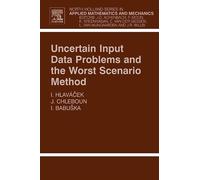 Ivan Hlavacek Jan C Uncertain Input Data Problems and the Wo (Copertina rigida)
